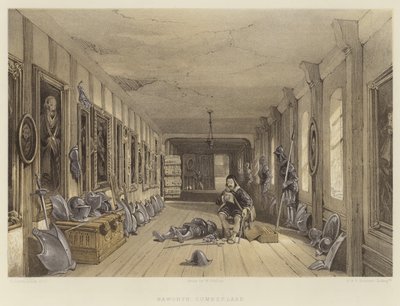 Naworth, Cumberland, Inghilterra da George Cattermole